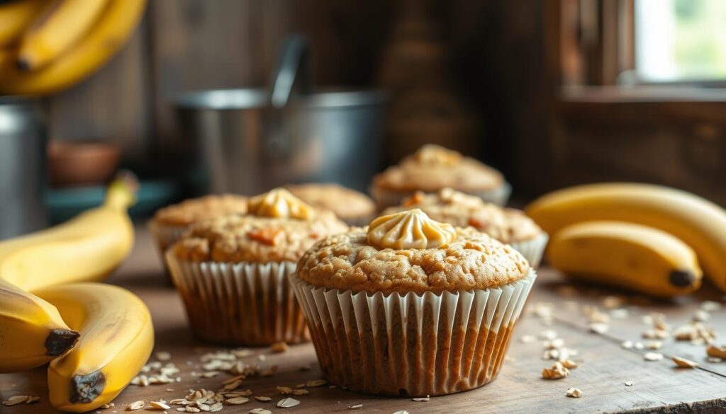 Healthy Banana Muffins