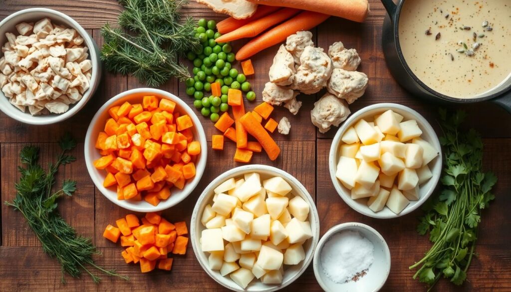 chicken shepherd's pie ingredients