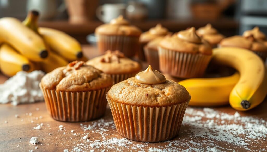 quick prep banana muffins